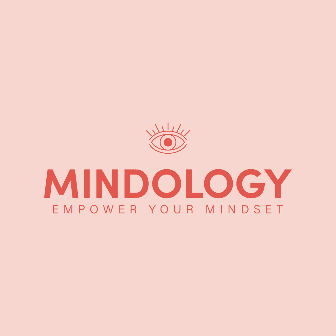 Mindology wellbeing app branding design