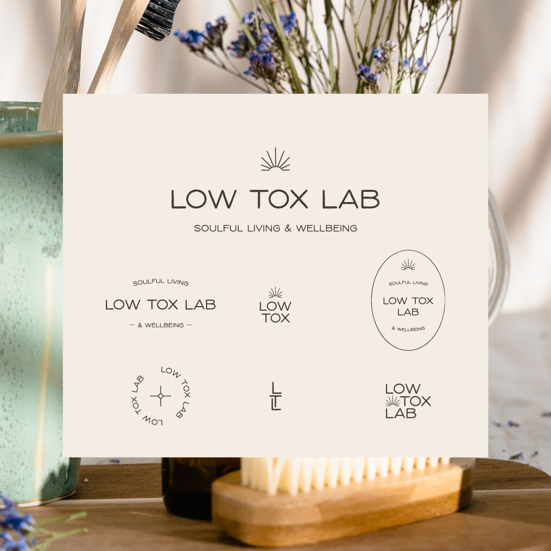 low tox lab logo design by NP Creative