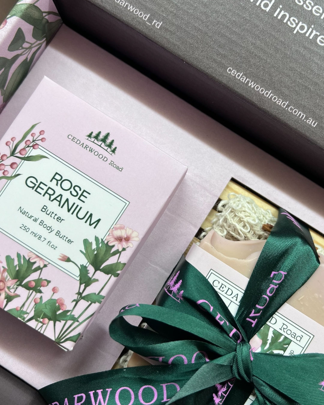 Skincare Rebrand for Cedarwood Road