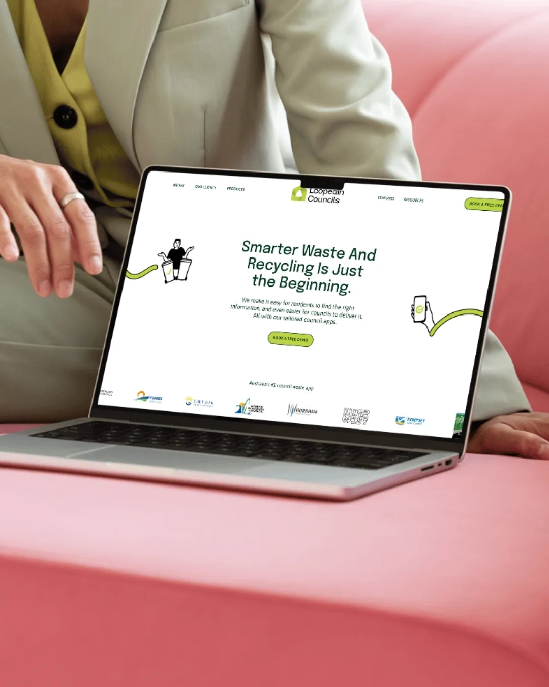 Waste App Rebrand & Website